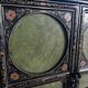 Small Chinese cabinet in black lacquer.