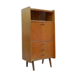Vintage secretary 1950 clear solid wood