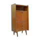 Secrétaire vintage 1950 bois massif clair