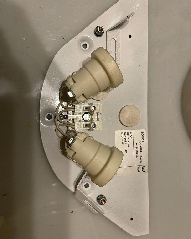 2 Murano Glass Sconces by Zonca, Italy, 1980s