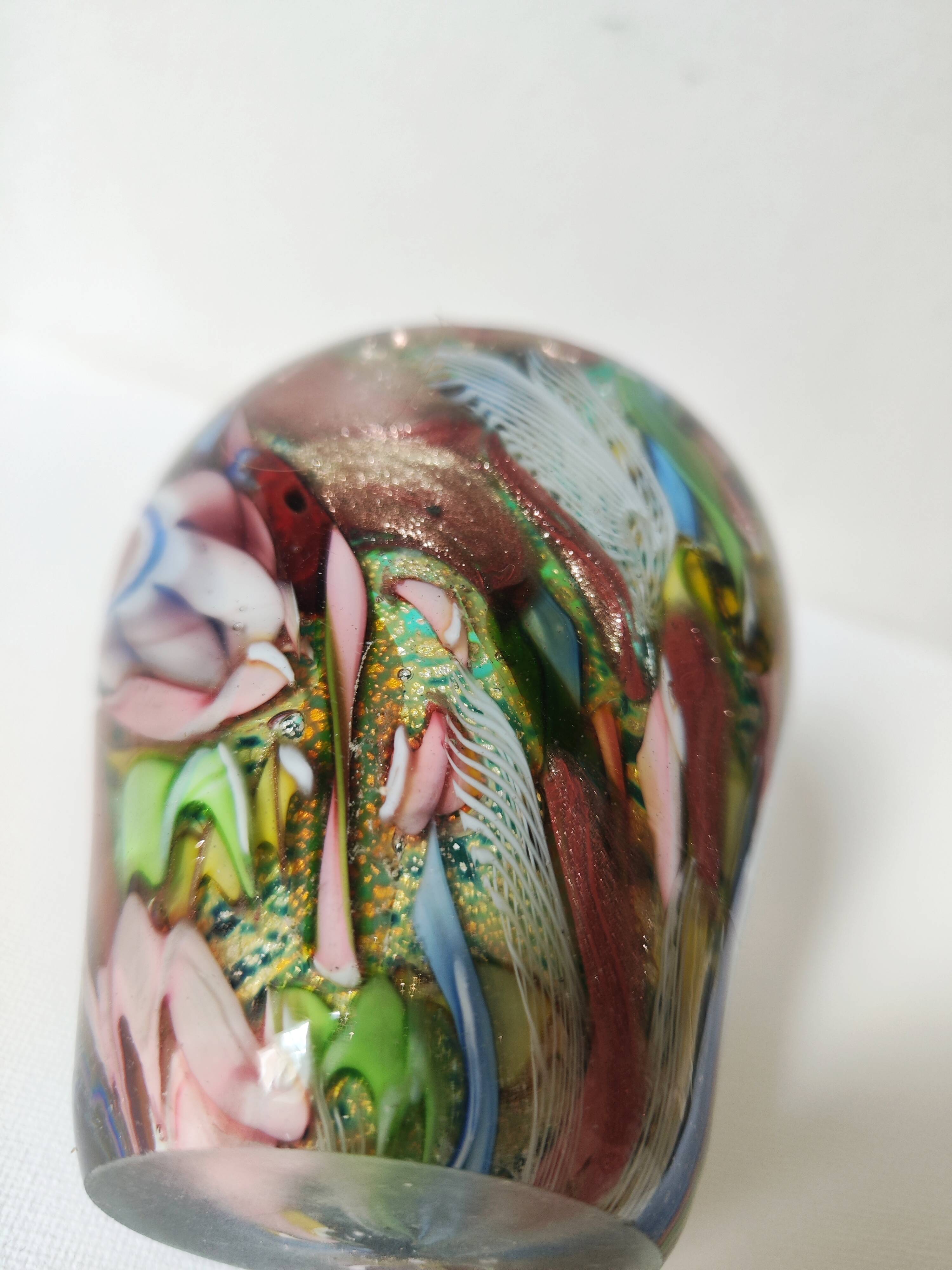 Millefiori vase Murano 1960