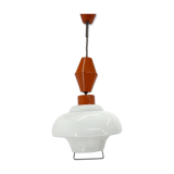 1950's Pull-down Pendant Light, Czechoslovakia