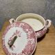 Villeroy and Boch soup tureen, Burgenland model, red