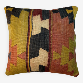 Housse de coussin kilim turc vintage