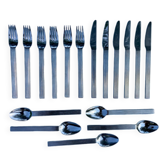 Set of 18 Strateg IKEA Flatware Cutlery Set, 1990s, Design by Ehlen Johansson