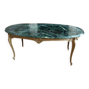 Table basse en marbre - vert