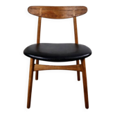 Chaise en chêne modèle CH 30 par Hans J. Wegner pour Carl Hansen & Søn, Danemark, 1960