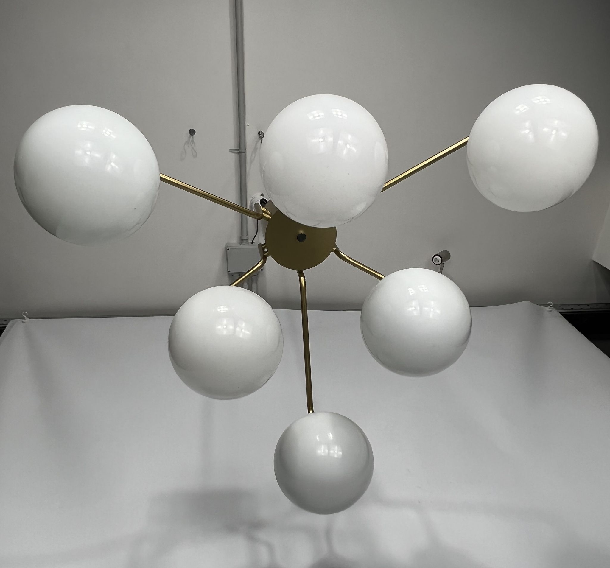 Ceiling lamp by Reggiani Italy 1970