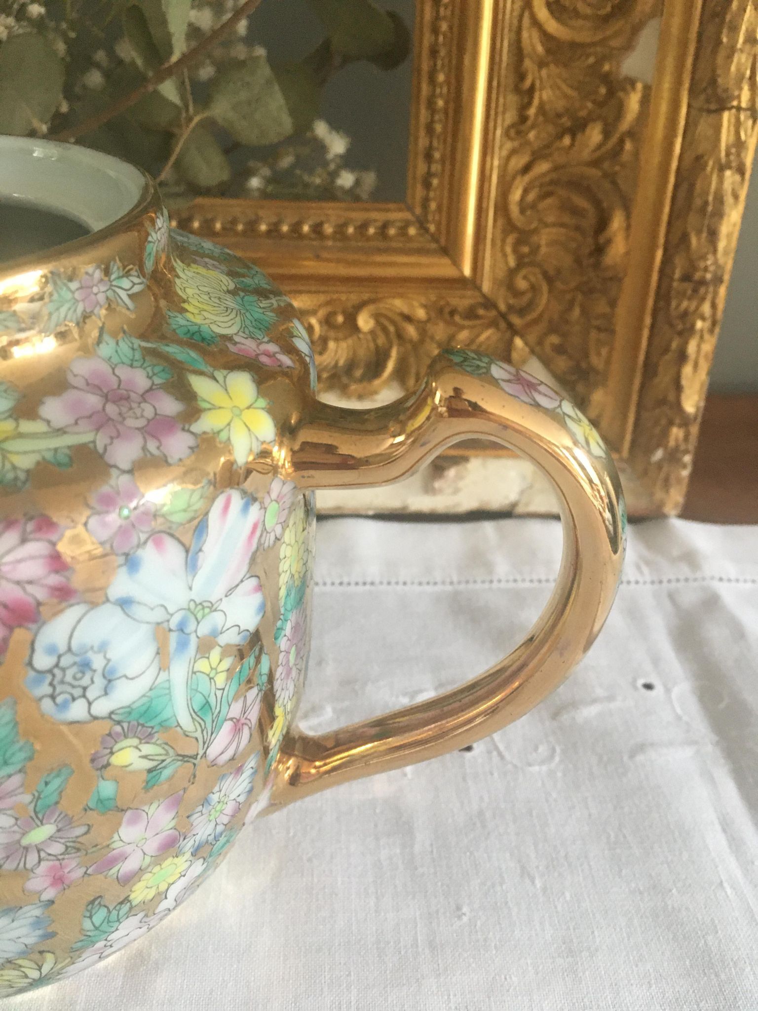 Chinese porcelain teapot XXth