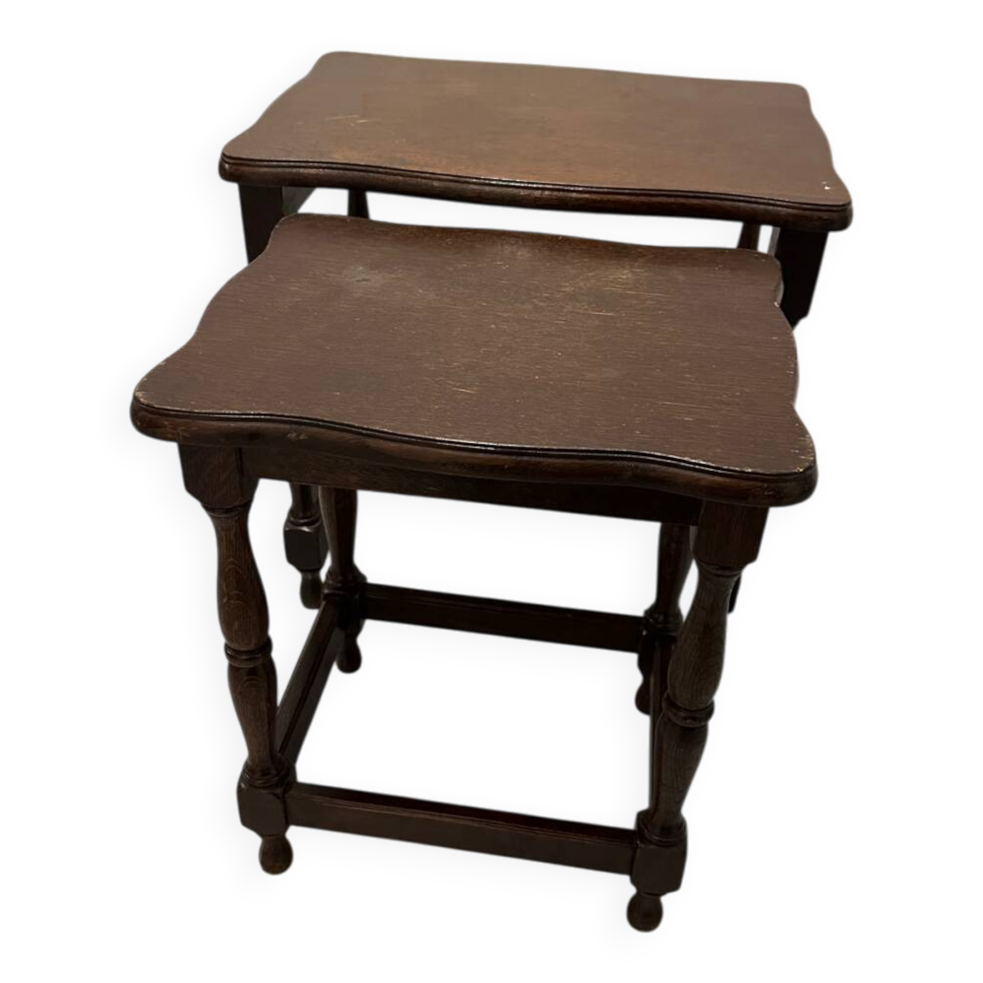 Set of two nesting tables