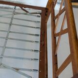 Bed, daybed, style reconstruction, in oak, 1950s.