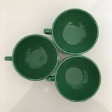 Set 3 green cups