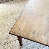 Table de ferme en pin, 1950