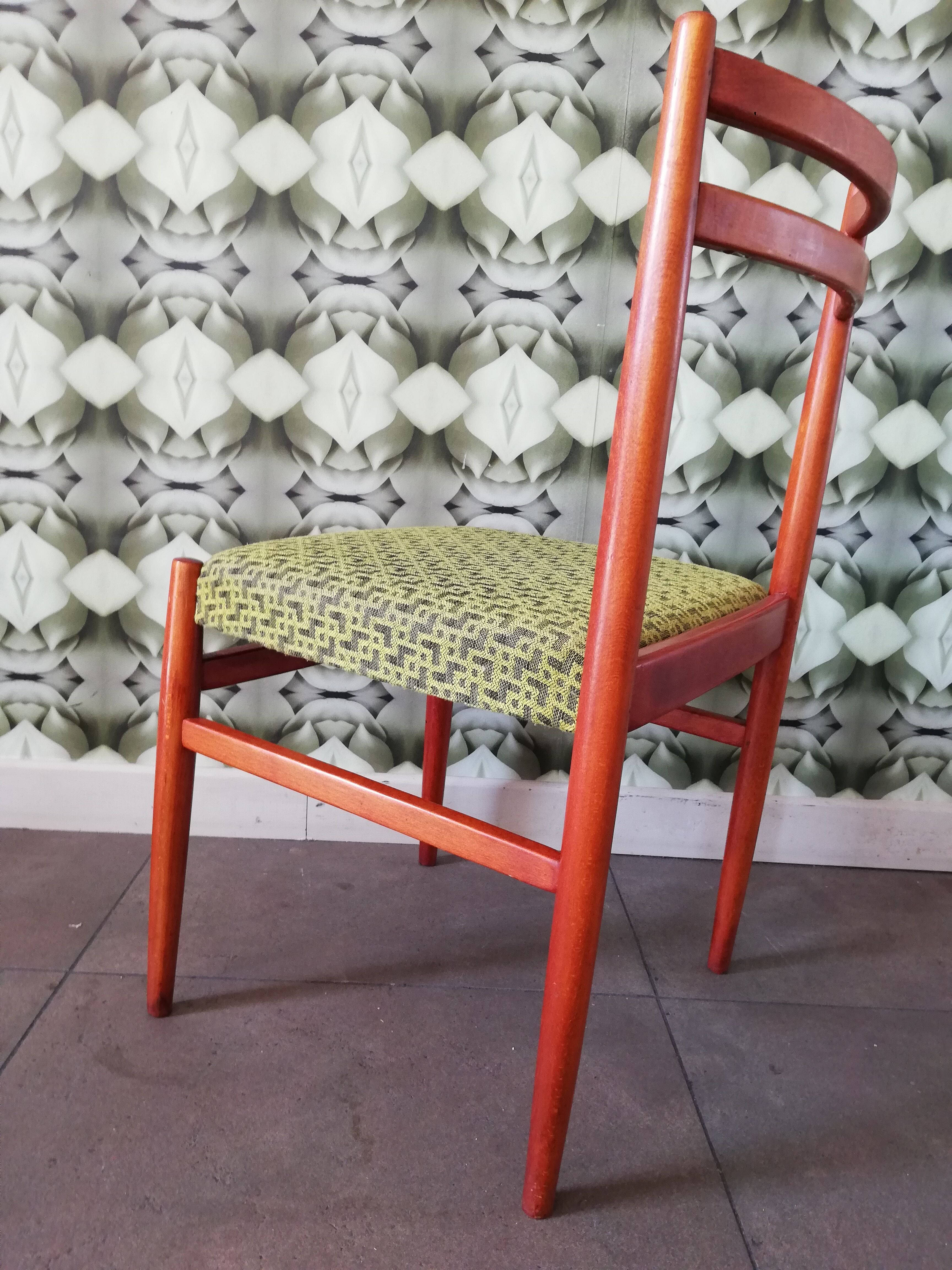 Set of 4 Czech Art Deco Chairs Ton, 1971, Up Zavody, Thonet