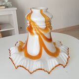 Lampshade Murano pendant light vintage 60s