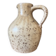 Pitcher carafe vase signed in pyrite ceramic earthenware, stoneware from Borne 1950
