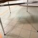 Table en formica vanille vintage