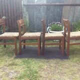 Vintage Scandinavian teak chairs