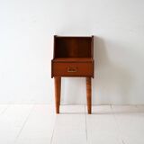 1960s bedside table with double top