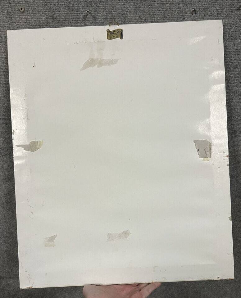 Italian School: oil on canvas mounted on panel circa 1900 view of Milan