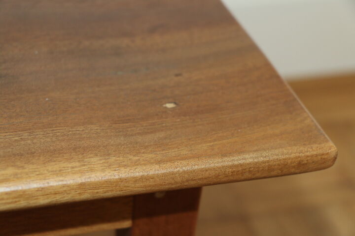 Light oak coffee table