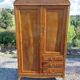Parisian wardrobe, triple function (wardrobe, chest of drawers, cupboard), 1940s.