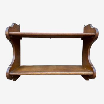 Étagère murale chêne vintage