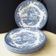 6 Churchill Dessert Plates "Georgian Collection" Model
