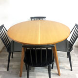 Table round feet compass, 1960