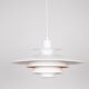 Danish vintage pendant lamp Sofie by Kurt Wiborg, Jeka, 1980s