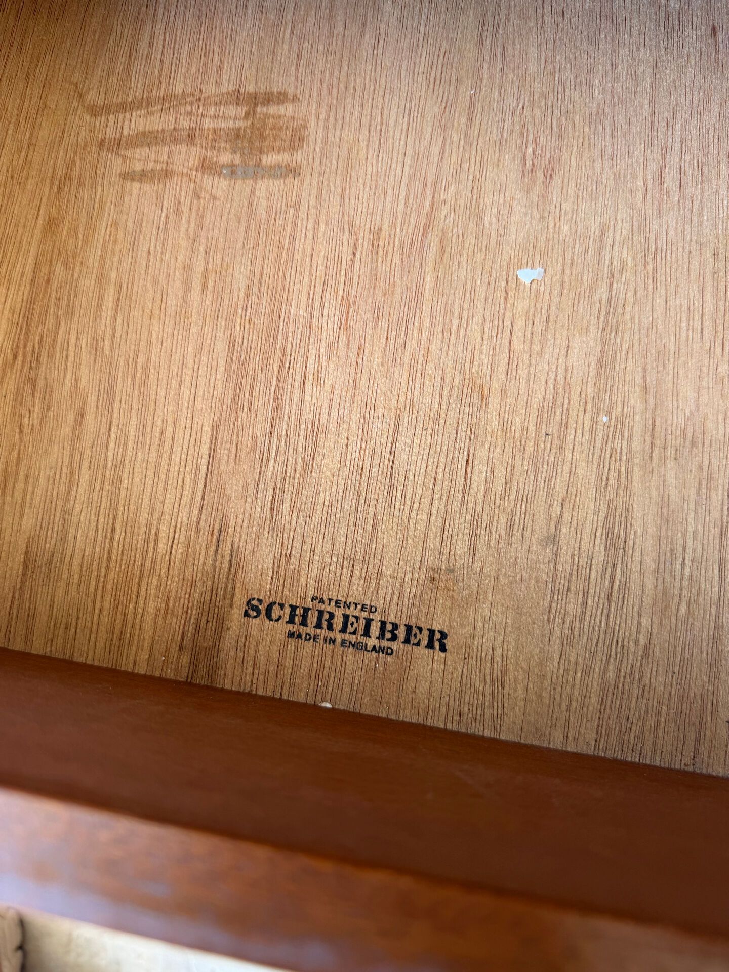 Teak sideboard with Scandinavian design by Schreiber from the 1970s.