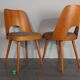 Set 4 chaises TON 515 en hêtre par Oswald Haerdtl 1955
