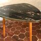 Free-form tripod coffee table