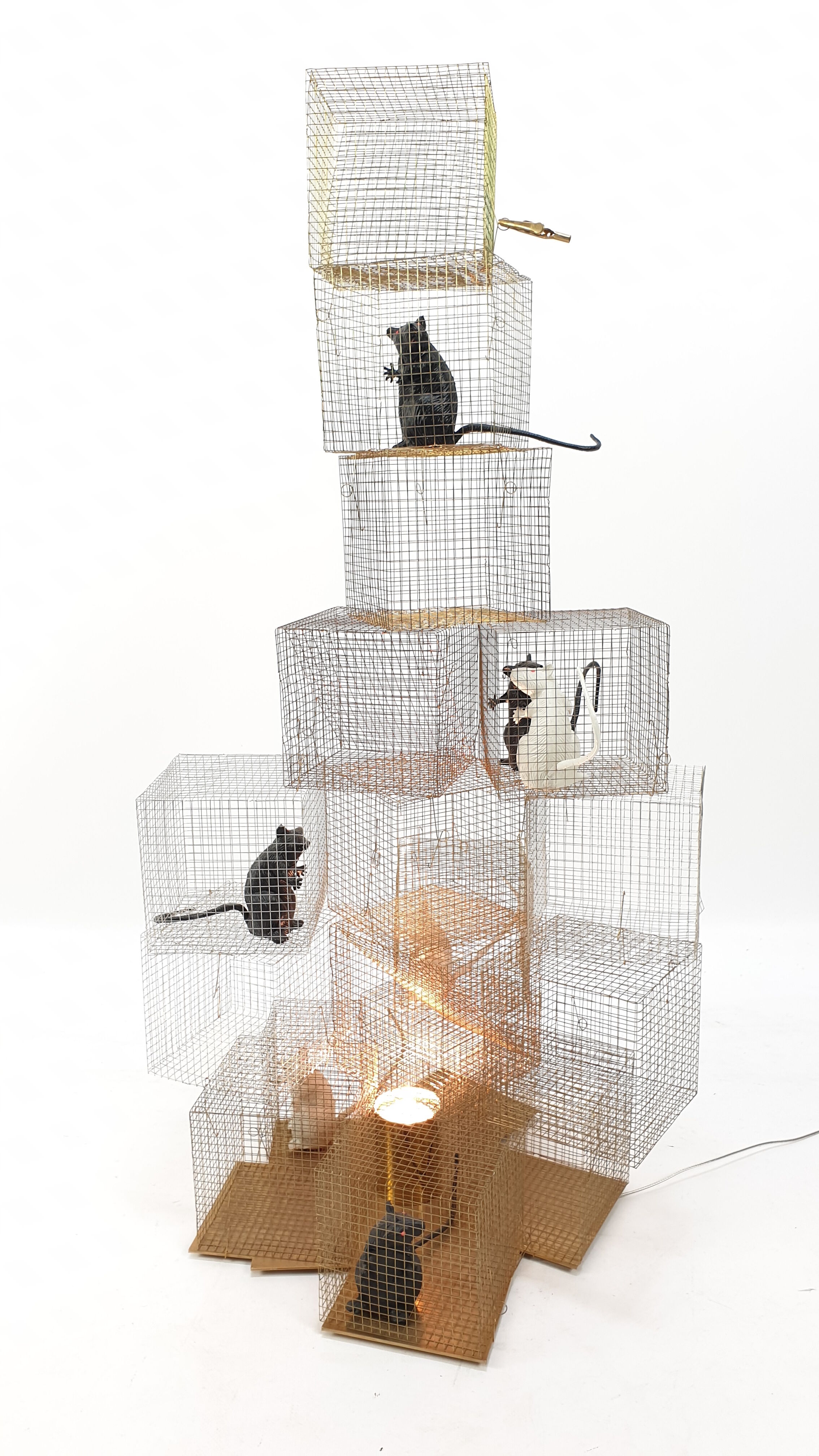 "Seven Rats" lamp by Ingo Maurer 2007