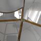 Vintage round canopy with its hook