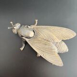 Brass fly ashtray