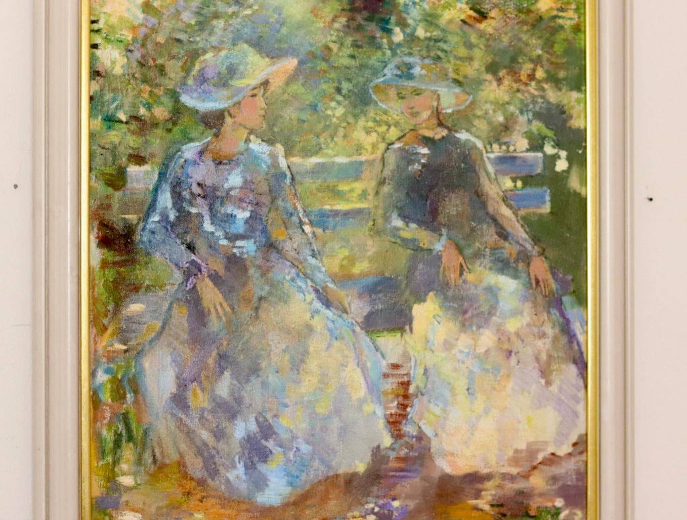 « Femmes dans un jardin » de Bernhard Pedersen