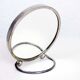 Vintage barbershop mirror to be placed or suspended 12,5x12,5cm