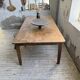 Table de ferme XL 220 cm pin 1950