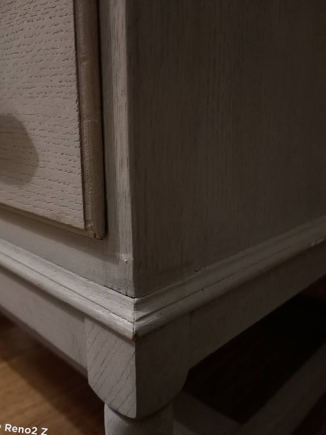 Commode bois patinée