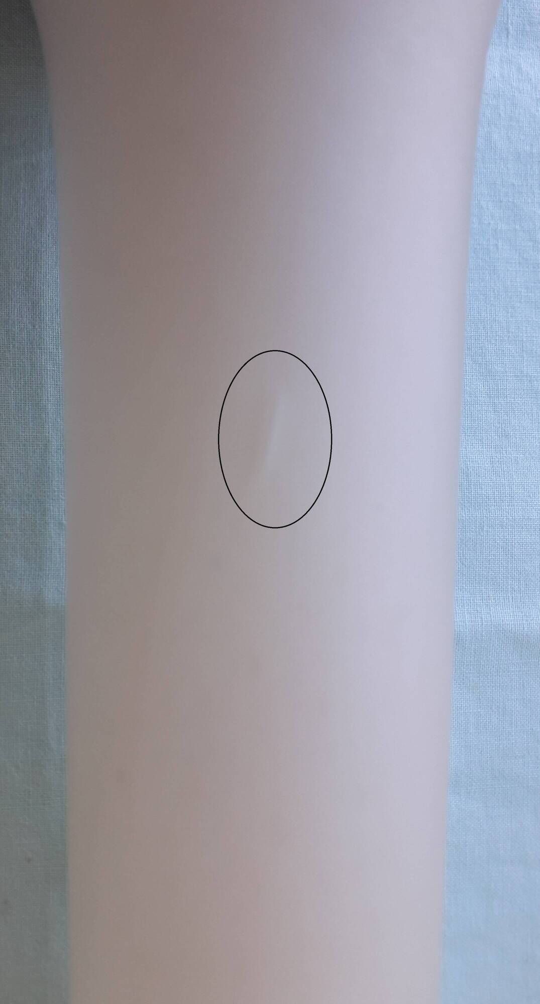 Glass paste vase