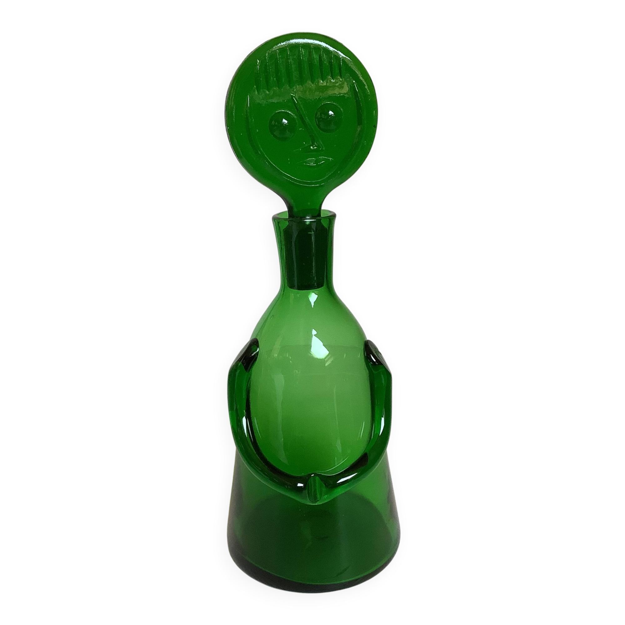 Bouteille carafe anthropomorphe Erik Höglund kosta boda