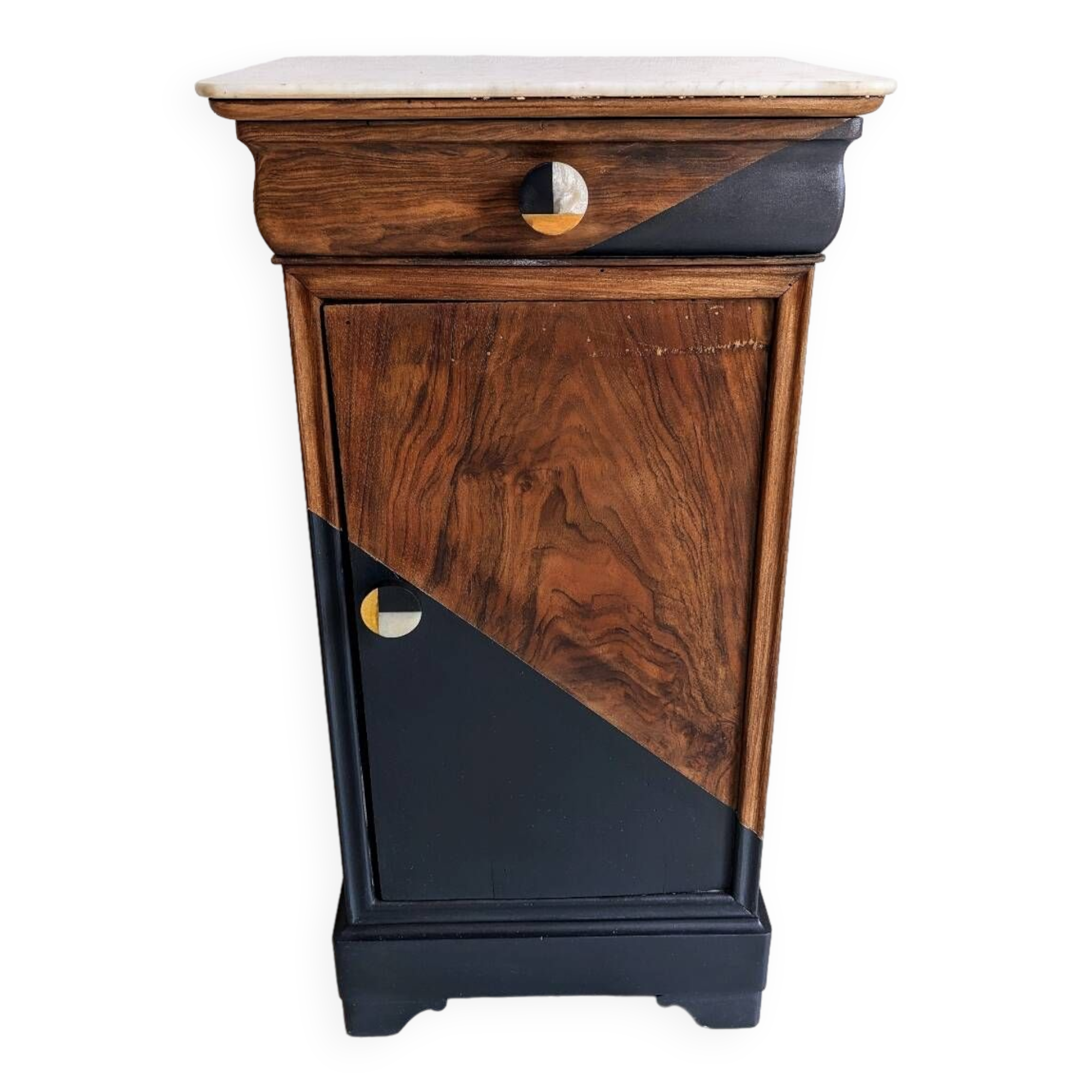 Table de chevet style Louis Philippe