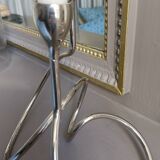 Pair of twisted candlesticks