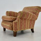 1940s art deco armchair, Czechoslovakia