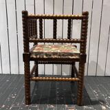 Upholstered corner chair