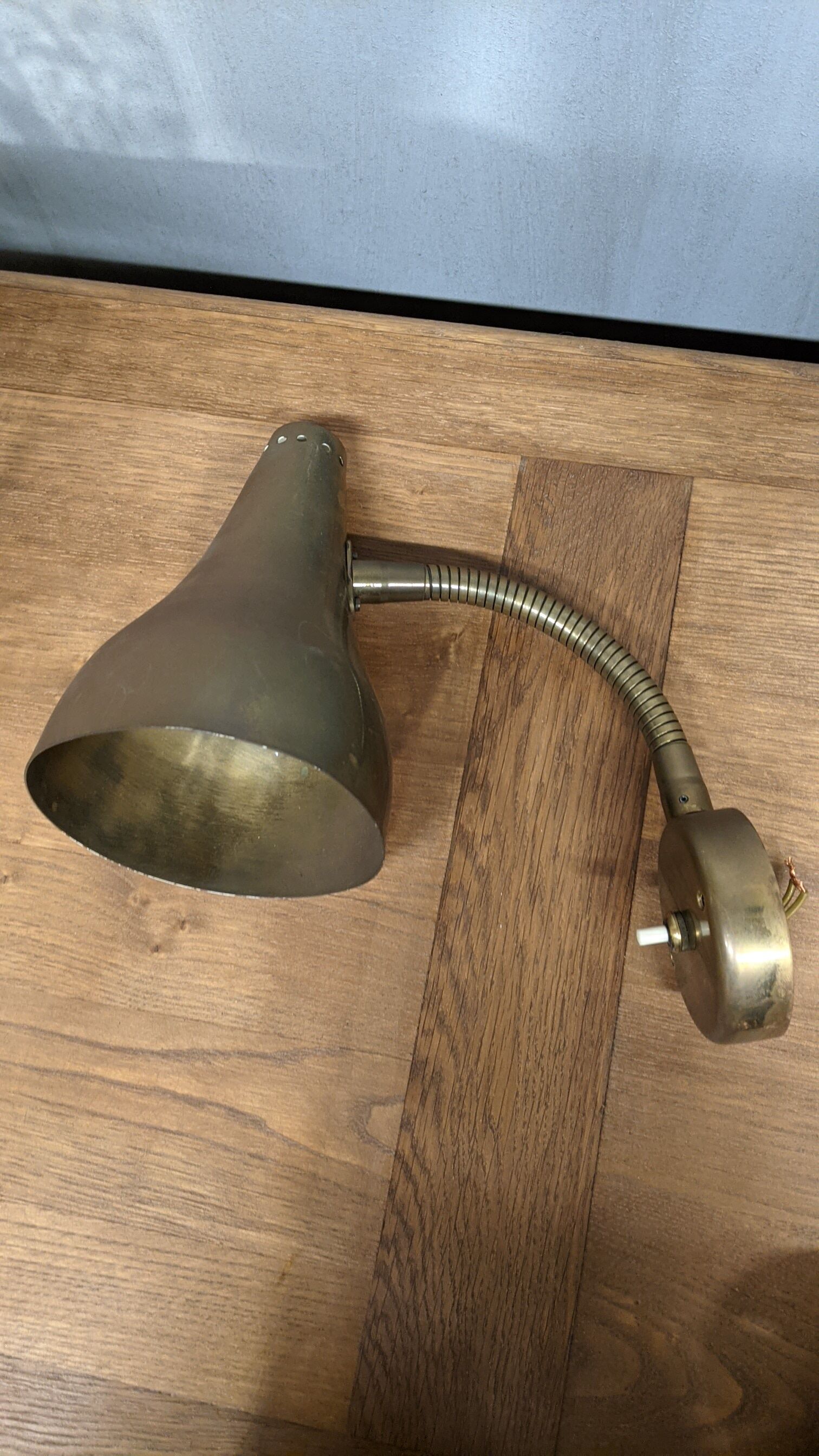 Pair of vintage wall lamps 1970