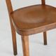 Set of Antique bentwood dining chairs from Thonet, 1930