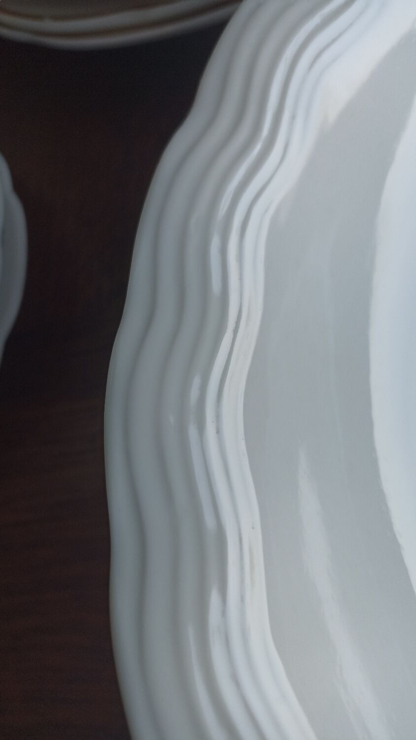 Play hollow art deco by ULIM in Limoges porcelain