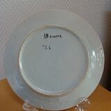 HB Quimper plate